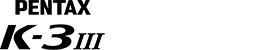 Pentax K-3 Mark III  Body silbern Logo
